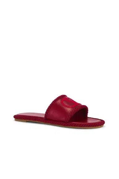 Valentino Garavani V Logo Torchon Slide Espadrilles | Thumbnail 2 Valentino Garavani V Logo Torchon Slide Espadrilles | Thumbnail 2