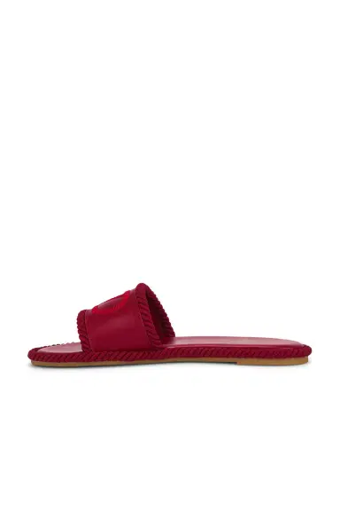 Valentino Garavani V Logo Torchon Slide Espadrilles | Thumbnail 5 Valentino Garavani V Logo Torchon Slide Espadrilles | Thumbnail 5