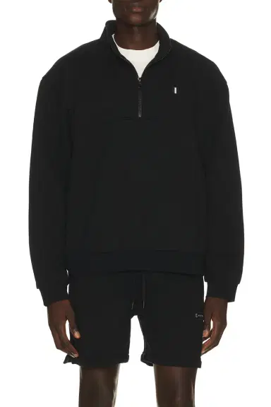 Whitespace Quarter Zip Sweatshirt | Thumbnail 1