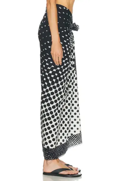 Christopher John Rogers Haltone Wiggle Dot Pareo Sarong | Thumbnail 2 Christopher John Rogers Haltone Wiggle Dot Pareo Sarong | Thumbnail 2