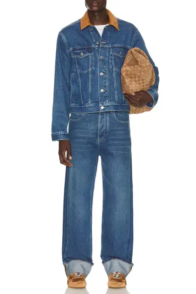 Bottega Veneta Jacket Medium Indigo Washed | Thumbnail 3 Bottega Veneta Jacket Medium Indigo Washed | Thumbnail 3
