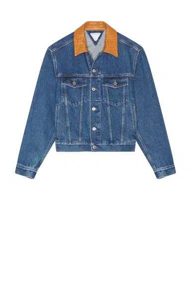 Bottega Veneta Jacket Medium Indigo Washed | Thumbnail 4 Bottega Veneta Jacket Medium Indigo Washed | Thumbnail 4