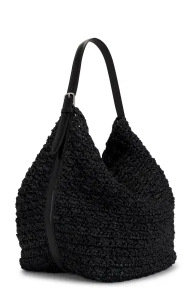 TOTEME Belted Raffia Tote Bag | Thumbnail 4 TOTEME Belted Raffia Tote Bag | Thumbnail 4