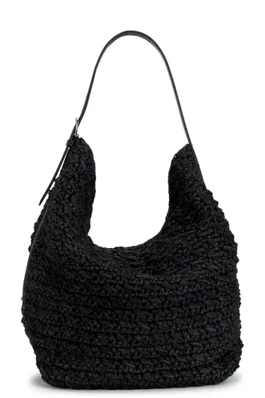 TOTEME Belted Raffia Tote Bag | Thumbnail 1 TOTEME Belted Raffia Tote Bag | Thumbnail 1