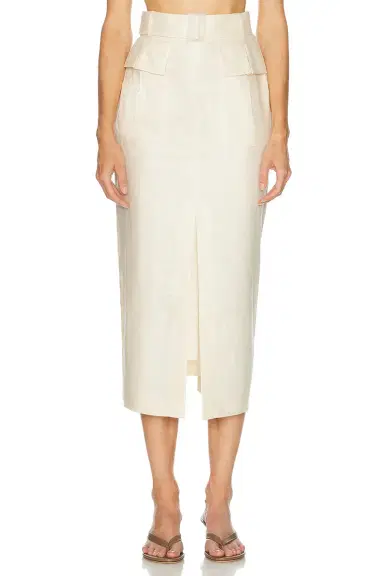 Matthew Bruch Cargo Midi Skirt | Thumbnail 1