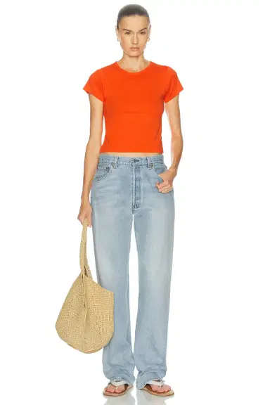 ÉTERNE Short Sleeve Baby Tee | Thumbnail 4