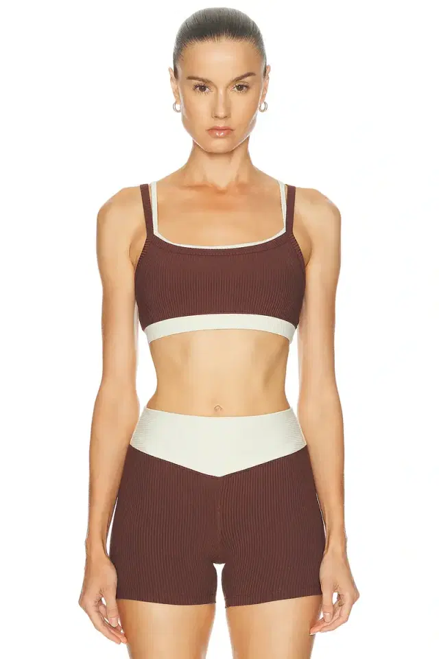 Ribbed Layer Bralette