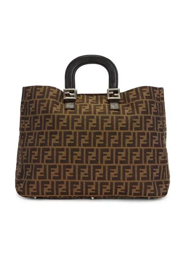 FWRD Renew Fendi Zucca Handbag