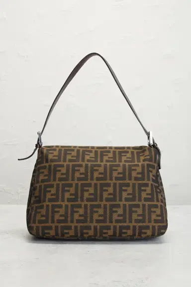 FWRD Renew Fendi Zucca Mama Forever Baguette Shoulder Bag | Thumbnail 3