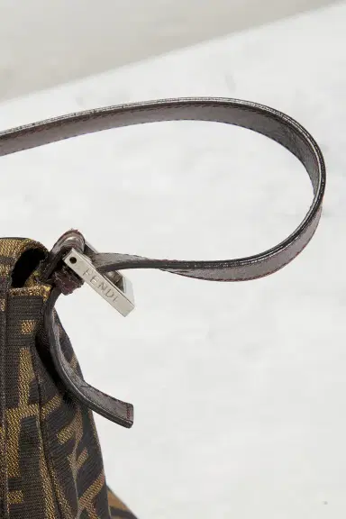 FWRD Renew Fendi Zucca Mama Forever Baguette Shoulder Bag | Thumbnail 7