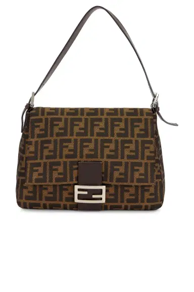 FWRD Renew Fendi Zucca Mama Forever Baguette Shoulder Bag | Thumbnail 1