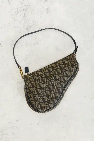 FWRD Renew Dior Diorissimo Saddle Pochette Shoulder Bag | Thumbnail 2 FWRD Renew Dior Diorissimo Saddle Pochette Shoulder Bag | Thumbnail 2