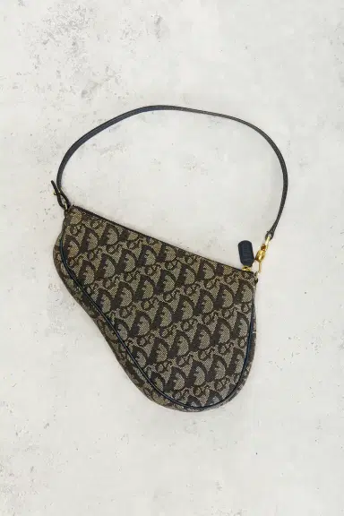 FWRD Renew Dior Diorissimo Saddle Pochette Shoulder Bag | Thumbnail 3 FWRD Renew Dior Diorissimo Saddle Pochette Shoulder Bag | Thumbnail 3