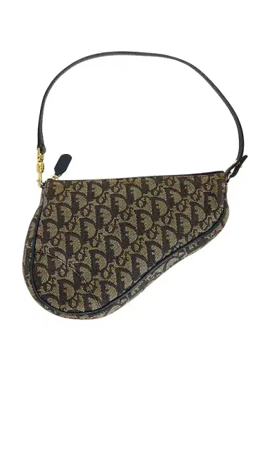 FWRD Renew Dior Diorissimo Saddle Pochette Shoulder Bag | Thumbnail 8 FWRD Renew Dior Diorissimo Saddle Pochette Shoulder Bag | Thumbnail 8