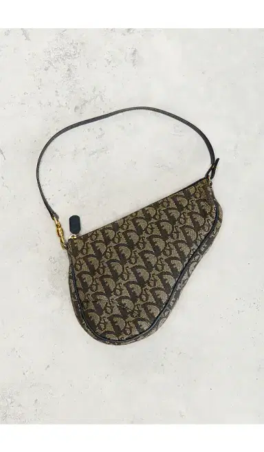 FWRD Renew Dior Diorissimo Saddle Pochette Shoulder Bag | Thumbnail 9 FWRD Renew Dior Diorissimo Saddle Pochette Shoulder Bag | Thumbnail 9