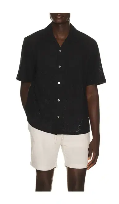 Corridor Floral Eyelet Short Sleeve Shirt | Thumbnail 6