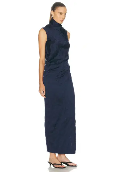 MARINA MOSCONE Draped Dress | Thumbnail 2