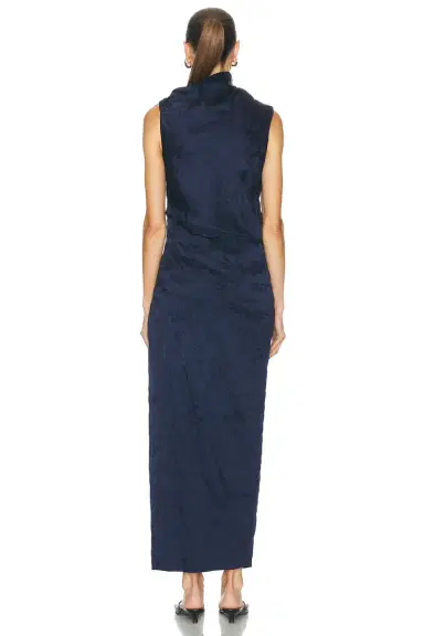 MARINA MOSCONE Draped Dress | Thumbnail 4