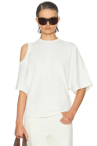 AGOLDE Shoulder Cut Out T-shirt | Thumbnail 1 AGOLDE Shoulder Cut Out T-shirt | Thumbnail 1