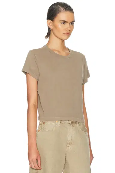 AGOLDE Adine Tee Shrunken Tee | Thumbnail 2