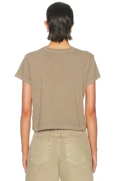 AGOLDE Adine Tee Shrunken Tee | Thumbnail 3