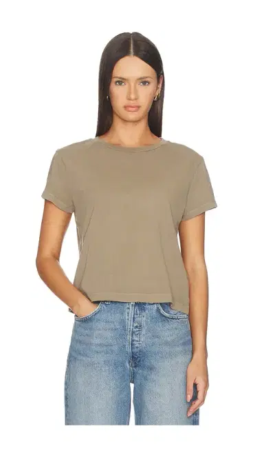 AGOLDE Adine Tee Shrunken Tee | Thumbnail 5
