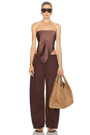 EAVES Lana Barrel Leg Pant | Thumbnail 5