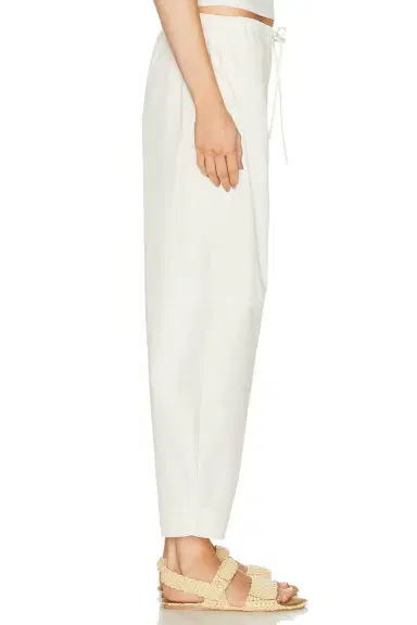 EAVES Lana Cropped Barrel Leg Pant | Thumbnail 3