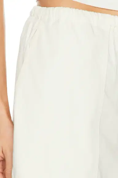 EAVES Lana Cropped Barrel Leg Pant | Thumbnail 6