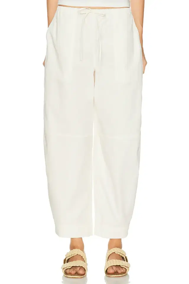 Lana Cropped Barrel Leg Pant