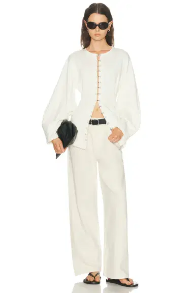 CHAN LUU Pinch Waist Cardigan | Thumbnail 4 CHAN LUU Pinch Waist Cardigan | Thumbnail 4