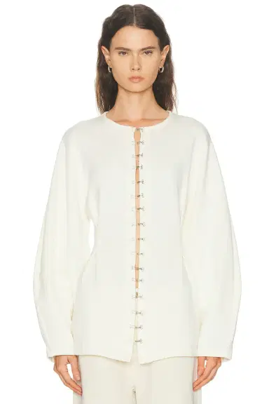 CHAN LUU Pinch Waist Cardigan | Thumbnail 1 CHAN LUU Pinch Waist Cardigan | Thumbnail 1