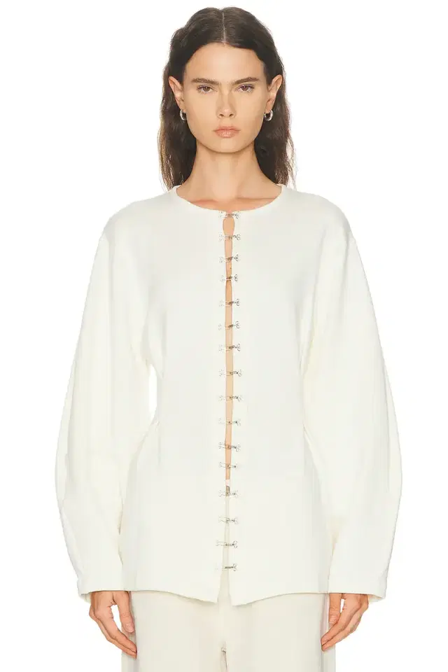 CHAN LUU Pinch Waist Cardigan