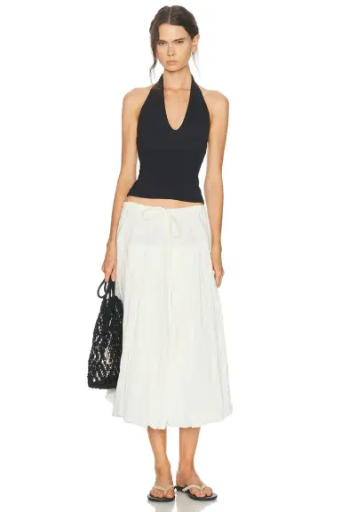 CHAN LUU Bubble Midi Skirt | Thumbnail 5
