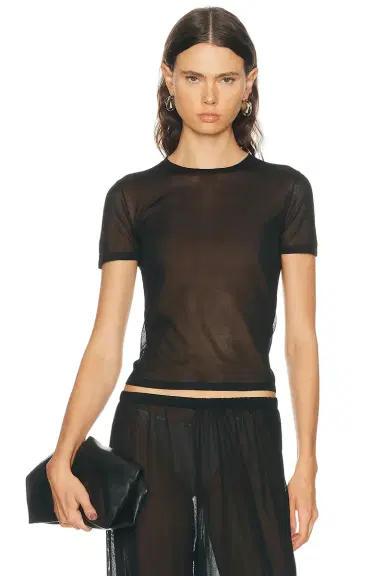 EAVES Wrenley Knit Tee | Thumbnail 1 EAVES Wrenley Knit Tee | Thumbnail 1