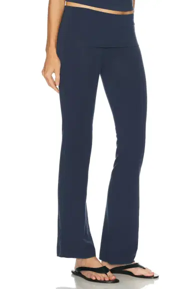 Skims Cotton Jersey Folover Pant | Thumbnail 2