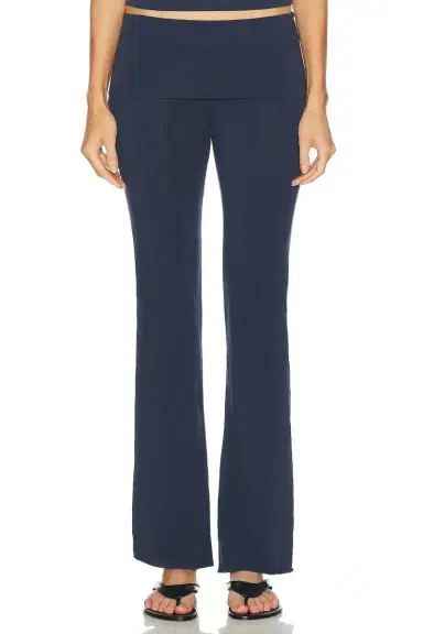Skims Cotton Jersey Folover Pant | Thumbnail 1