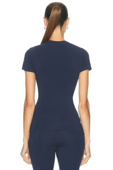Skims Cotton Jersey T-Shirt | Thumbnail 3 Skims Cotton Jersey T-Shirt | Thumbnail 3