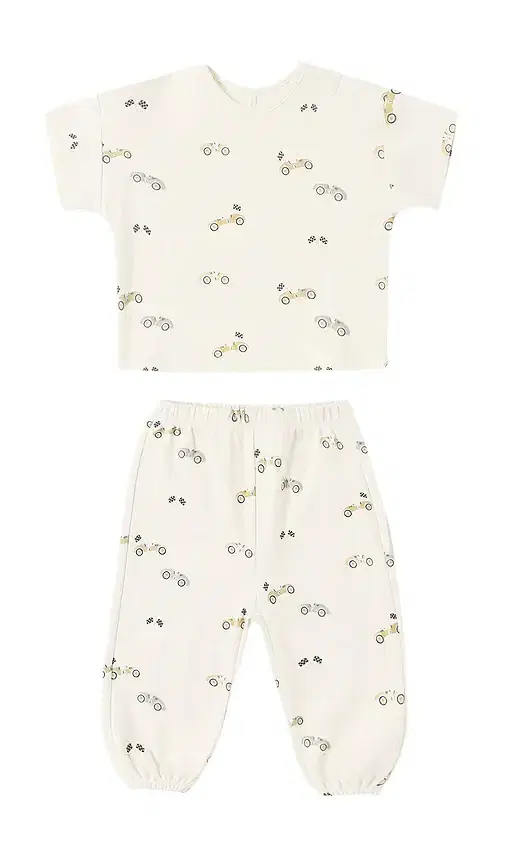 QUINCY MAE Jersey Tee & Pant Set