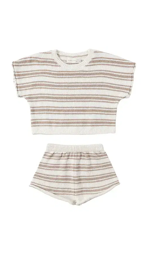 QUINCY MAE Relaxed Summer Knit Set