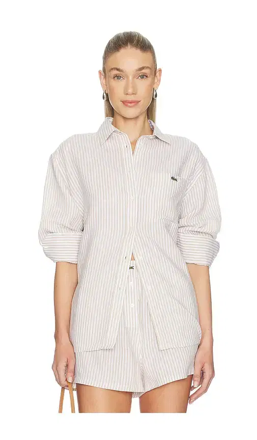 Oversized Fit Toile Shirt