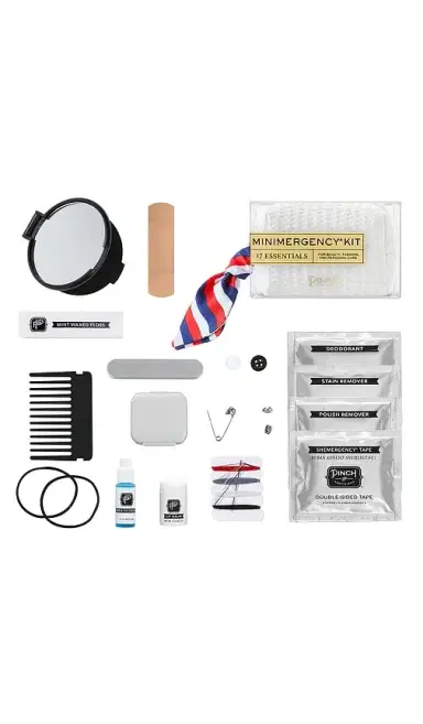 Pinch Provisions White Basketweave Minimergency Kit | Thumbnail 2