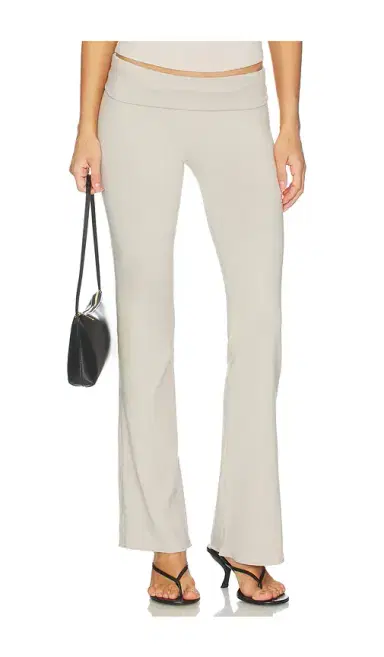 Skims Cotton Jersey Foldover Pant | Thumbnail 1