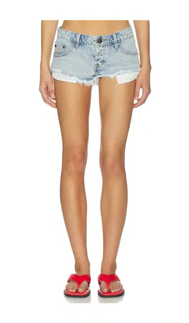 One Teaspoon Dukes Low Waist Denim Shorts | Thumbnail 1 One Teaspoon Dukes Low Waist Denim Shorts | Thumbnail 1