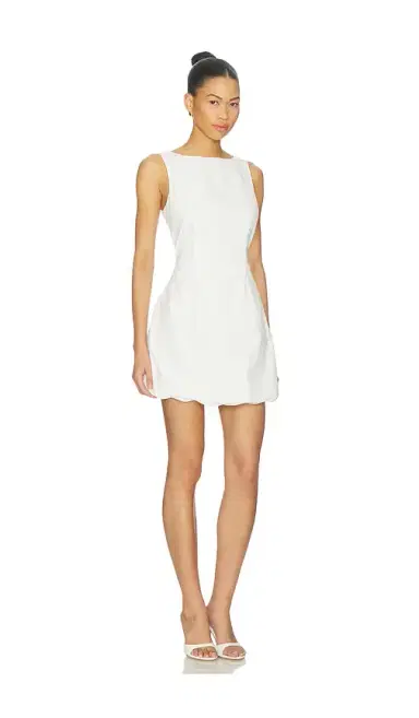 Onia Fitted Boatneck Bubble Mini Dress | Thumbnail 2 Onia Fitted Boatneck Bubble Mini Dress | Thumbnail 2