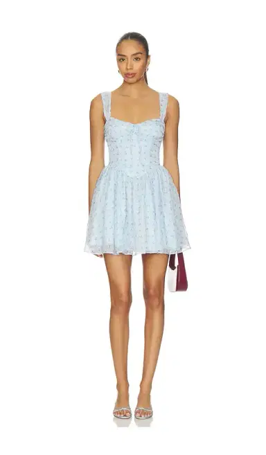 For Love & Lemons That's Amore Bouquet Mini Dress | Thumbnail 1 For Love & Lemons That's Amore Bouquet Mini Dress | Thumbnail 1