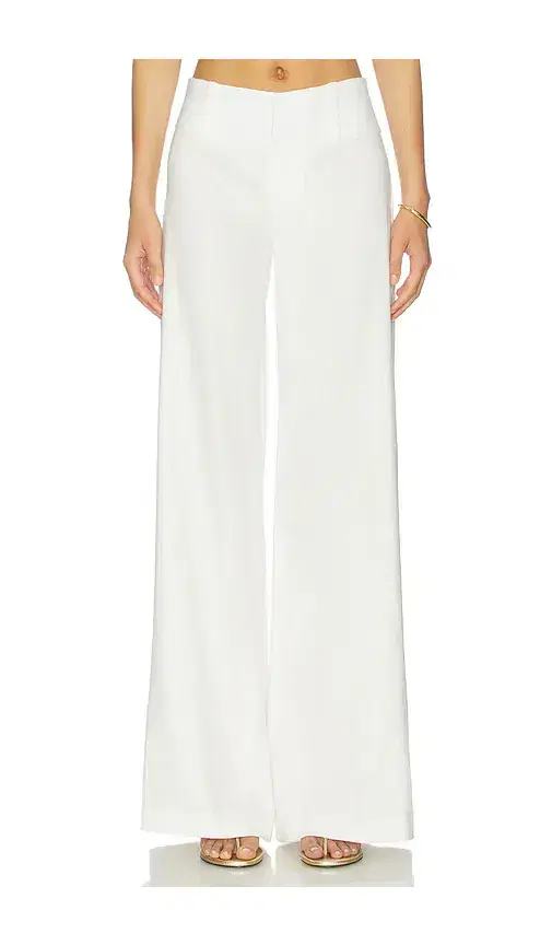 Alice + Olivia Olivia Wide Leg Cuffed Pant