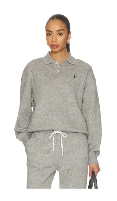 Polo Ralph Lauren Arctic Fleece Polo Sweatshirt | Thumbnail 1