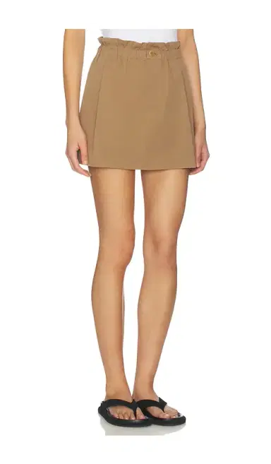 Vince Mid Rise Cotton Pull On Skort | Thumbnail 2 Vince Mid Rise Cotton Pull On Skort | Thumbnail 2