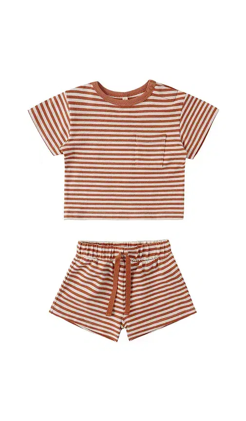Boxy Pocket Tee & Short Set